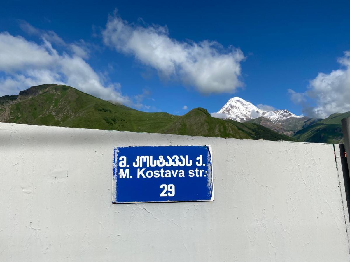 Dato Khetaguri Apartment Kazbegi Eksteriør billede
